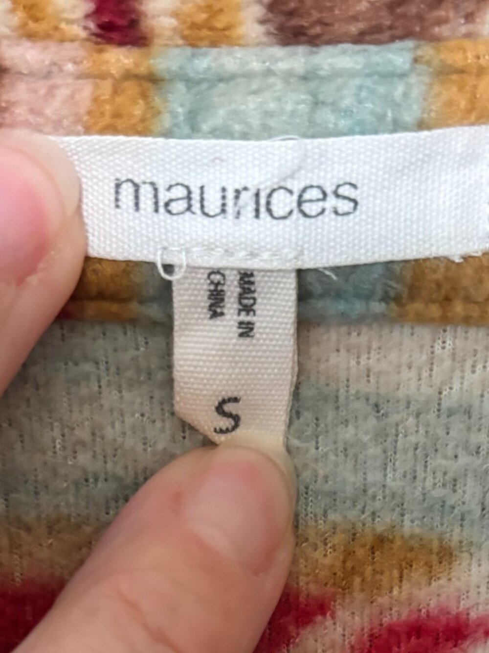 Maurice's Western Shacket, Size Small - Picture 4 of 4
